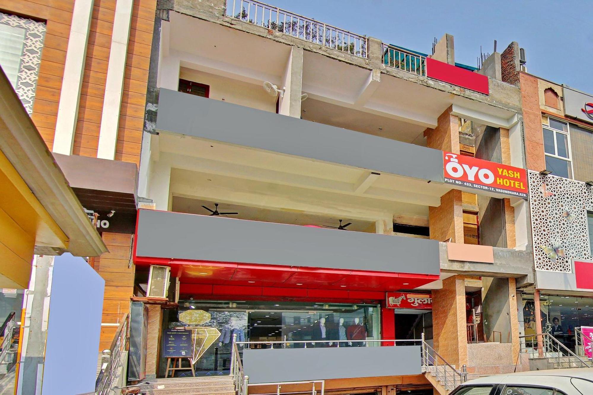 Hotel O Yash Hotel Ghaziabad Exterior foto